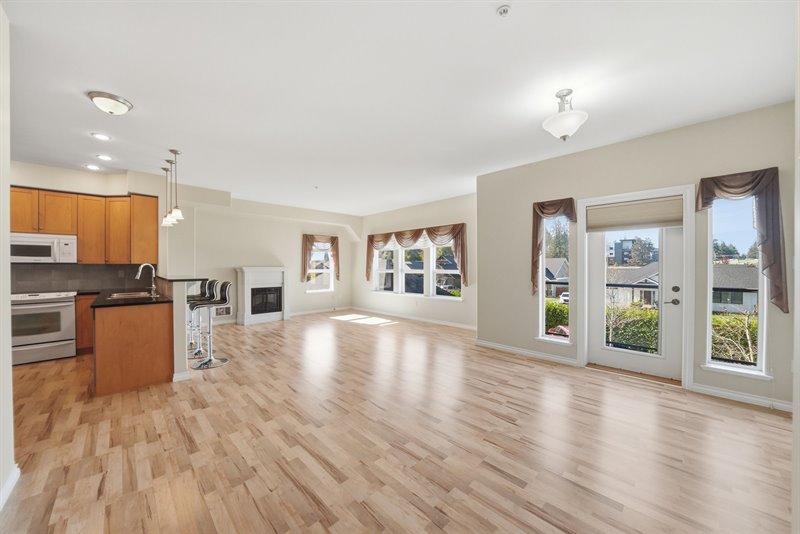 Bright Open Concept