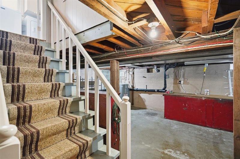 Stairway to Lower Level
